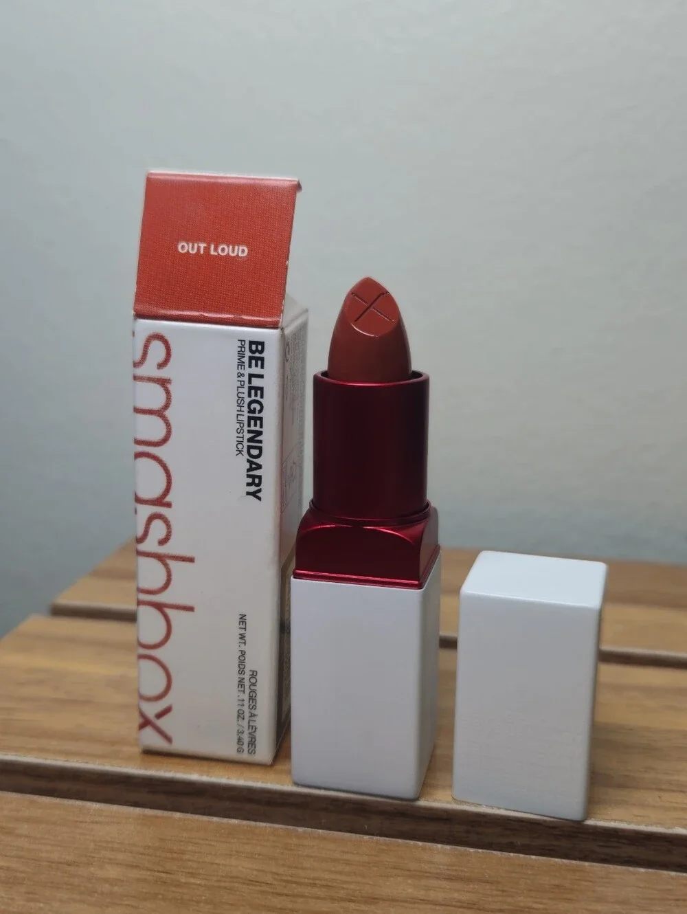 Smashbox Be Legendary Prime & Plush Lipstick In Out Loud 0.11oz